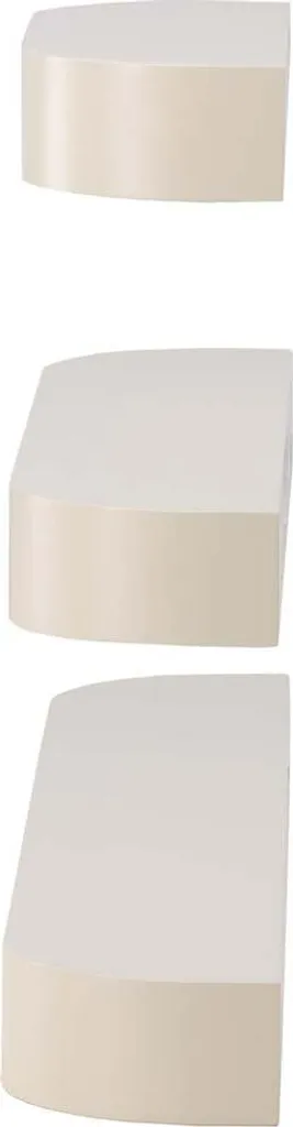 Table basse de sol beige de 135cm pour coin détente chaleureux