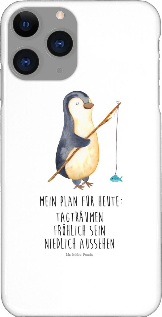 Mr. & Mrs. Panda Iphone 11 Pro Handyhülle Pinguin Angler - Produktbild 