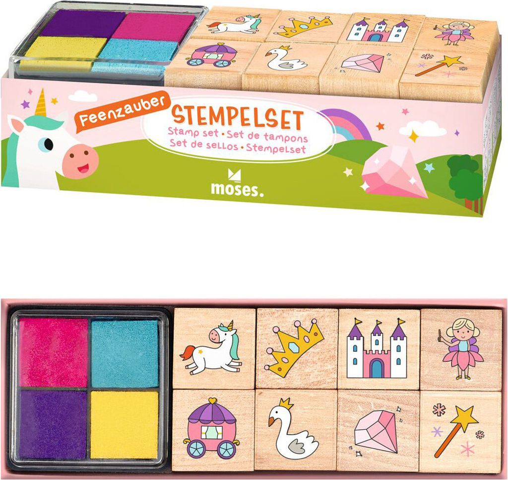 moses Verlag Stempelset Feenzauber FEENZAUBER