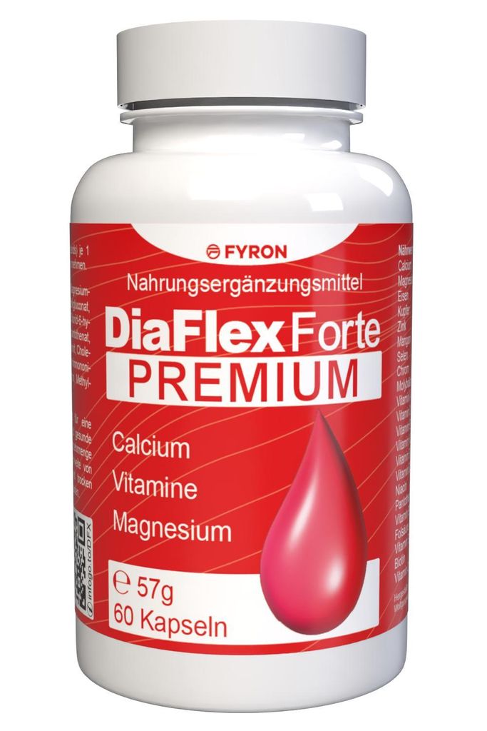 Diaflex Forte Premium - 60 Kapseln Produktbild 
