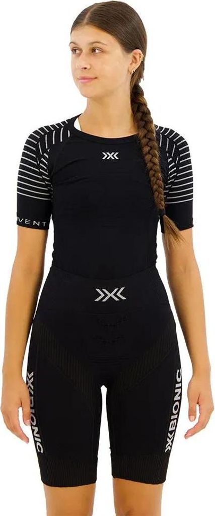 X-bionic Invent Kurzarm-t-shirt Schwarz XS Damen Schwarz XS