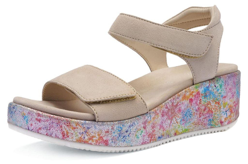 Ara Plateau Sandaletten Damen 32313938353639 Beige 36 EU