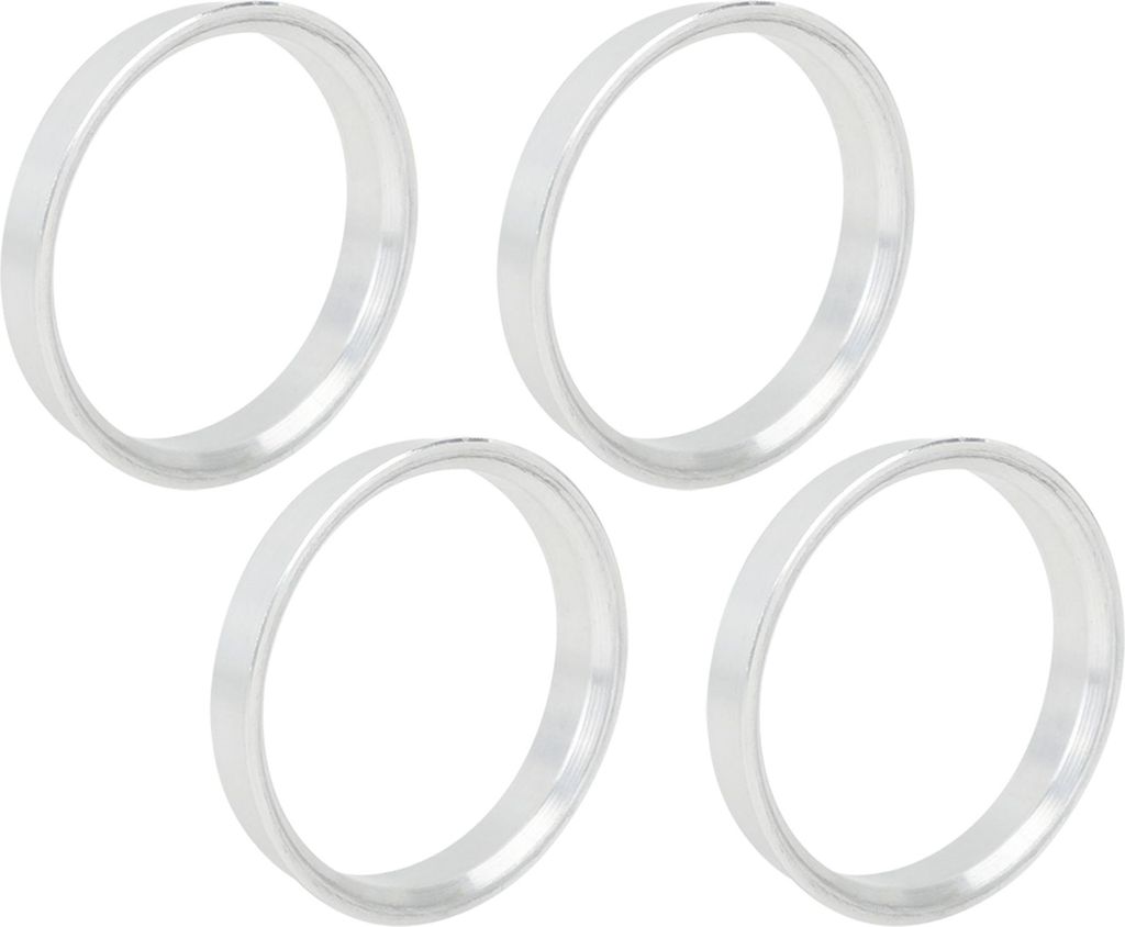 4 Stück 60,1 bis 54,1 mm Auto Pin Center Ringe aus Aluminiumlegierung