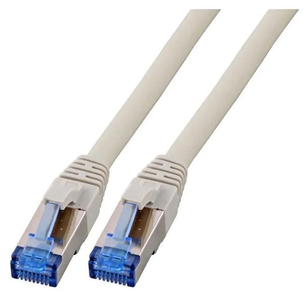 EFB-Elektronik RJ45 Patchkabel Cat.6A S/FTP TPECat.7 Rohkabel superflex grau 15m Hersteller: EFB Elektronik (K5525FGR.1