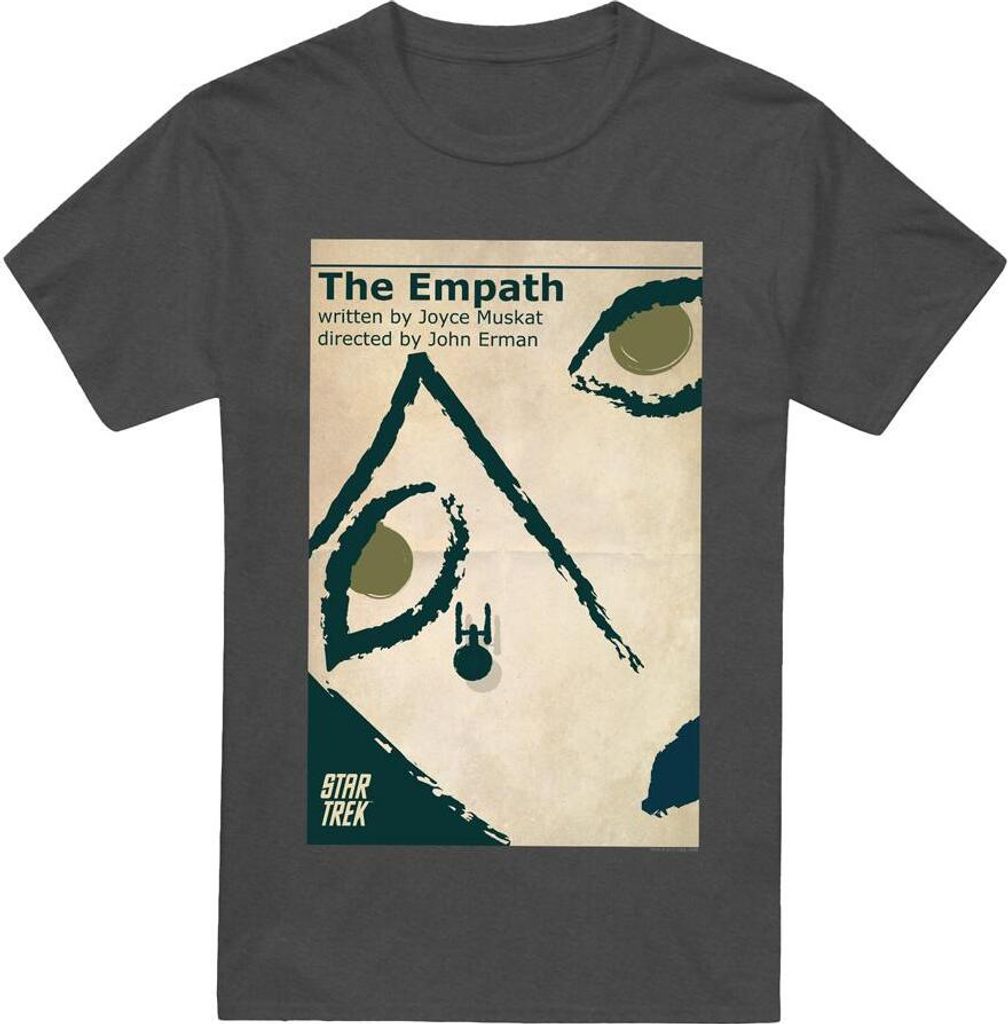 Star Trek - "The Original Series Episode 67" T-Shirt für Herren/Damen Uni TV17763 (XL) (Holzkohle)
