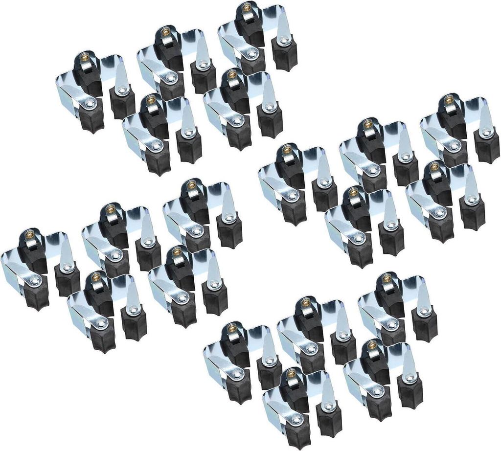 20x Gerätehalter für die Wand Wandhalter Besenhalter