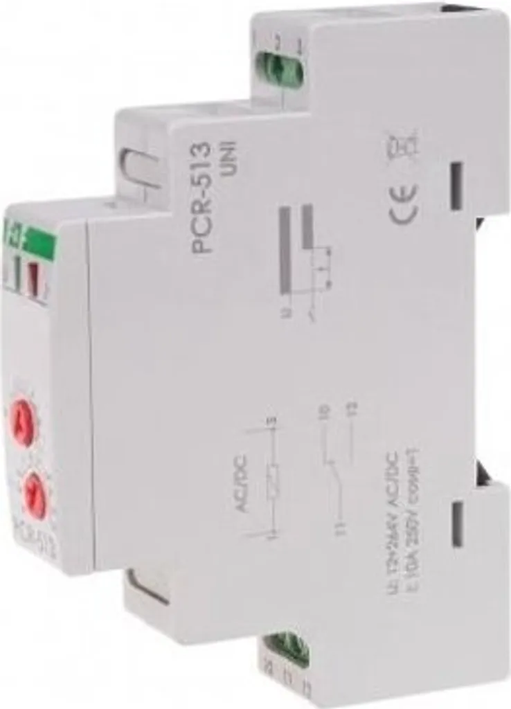 Relè Temporizzato PCR-513UNI F&F 12-264V | Controllo Tempo DIN