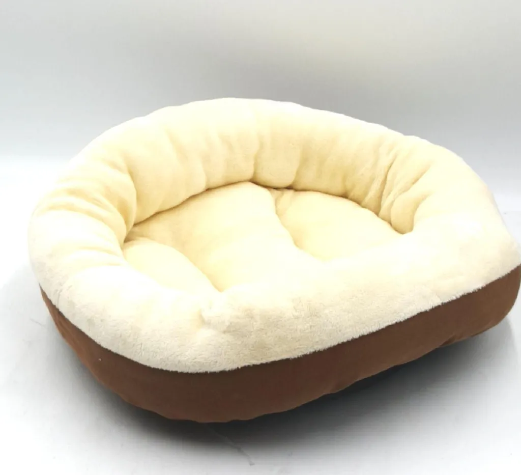 Couchage pour petit chien Amazon Basics - Lit rond 51cm spécial repos