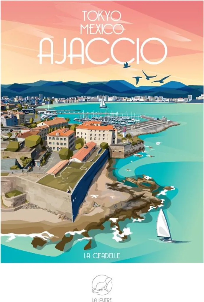 Puzzle 1000 pièces Ajaccio La Citadelle - Activité détente et décoration