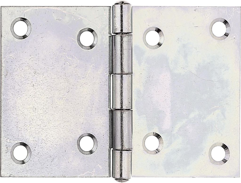 Scharnier 70x104,5mm Stahl roh galv. gelb verz. Ausführung: breit GAH