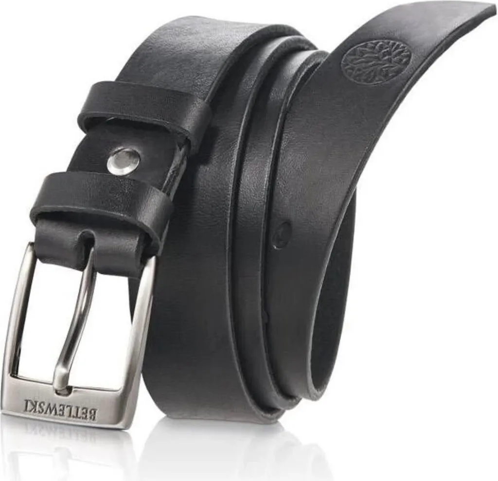 Cintura Betlewski LIC300B1 Nera: L'Accessorio per l'Uomo Moderno