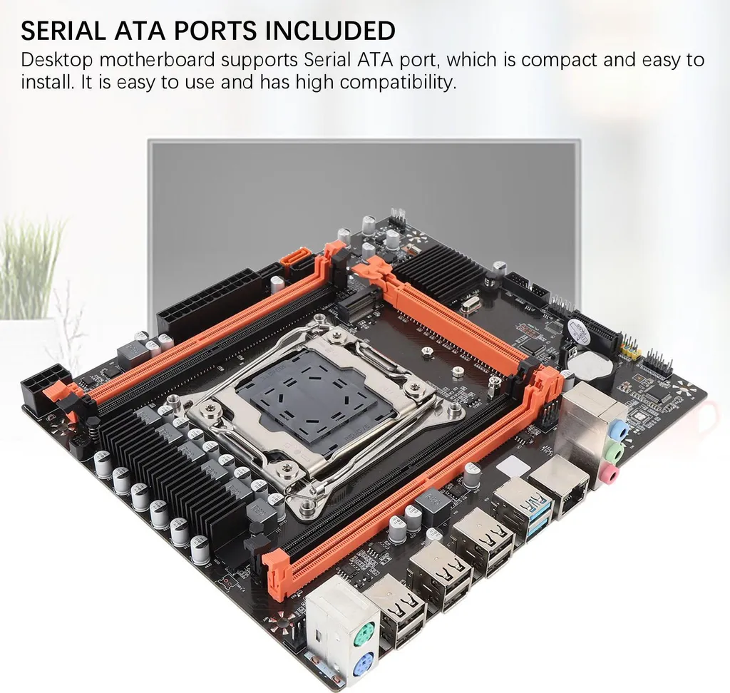Carte mère X99H LGA2011-3 : Solution Stable pour CPU Intel E5 et i7