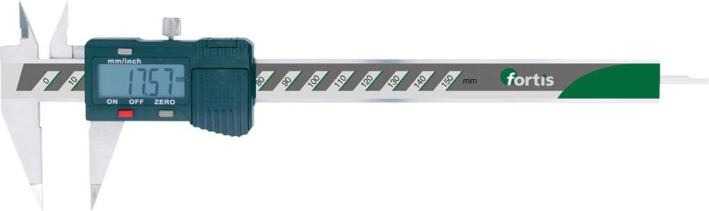Fortis Digital-Spitzen-Messschieber 150/0,01 mm