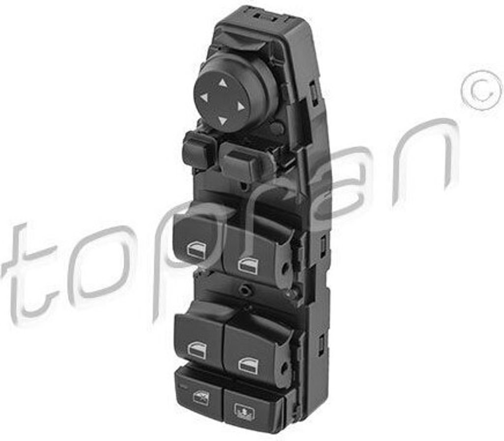 TOPRAN 503 404 Schalter, Fensterheber OE 61319179915 kompatibel mit 5er F10, 5er F07, 5er F11, 6er F06