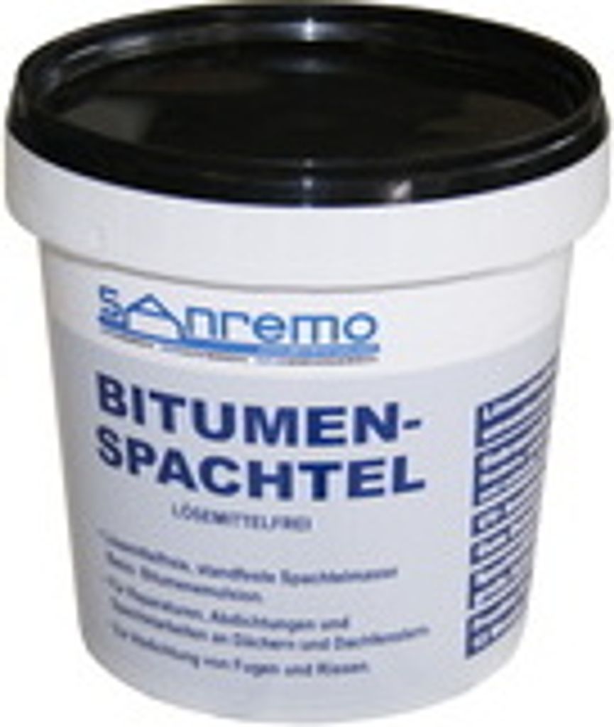 1kg BITUMENSPACHTEL lösemittelfrei Spachtelmasse Bitumen Abdichtung
