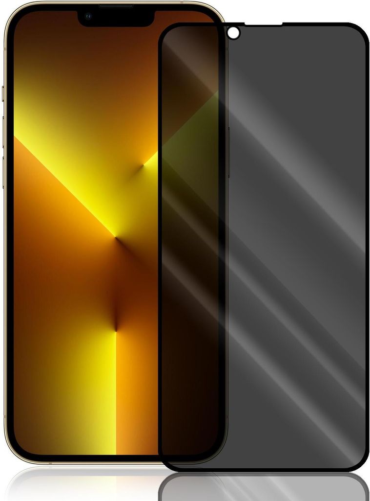 Anti Spy Panzer Folie für Apple iPhone 13 Pro Max Privacy Produktbild 