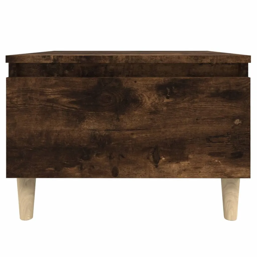 Coppia Tavolini SYFAX™ Rovere Fumo 50x46x35cm | Arredo Legno Multistrato - 7