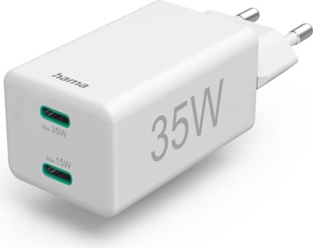 Hama 00125129 Ladegerät für Mobilgeräte Weiß Indoor Immagine del prodotto 
