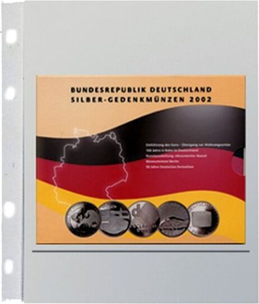 SAFE 884 Spezialblätter für Coin Compact