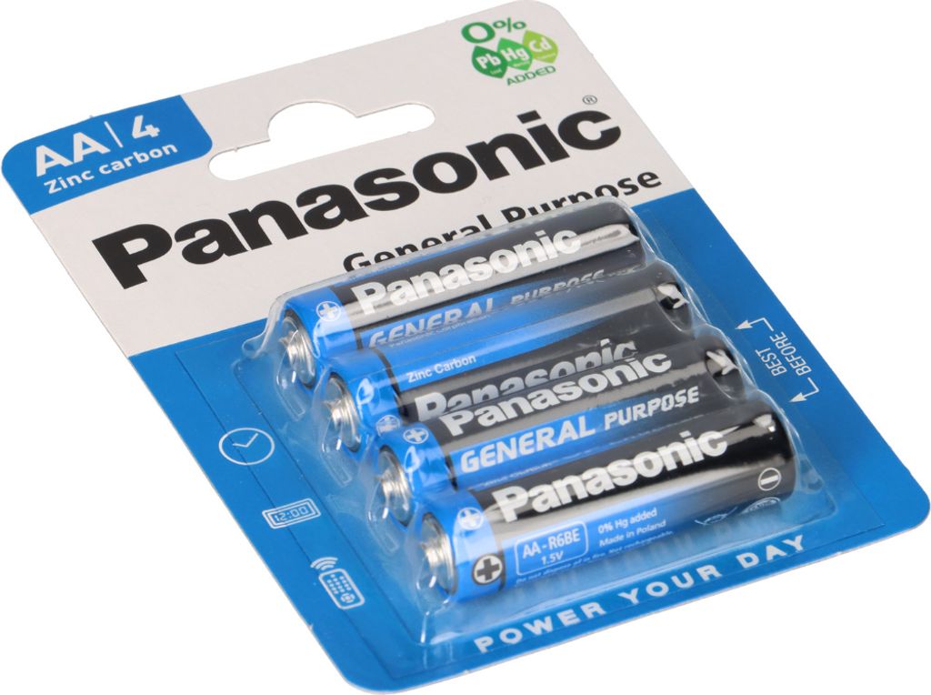 Bateria Panasonic AA ogólnego przeznaczenia 1,5 V, Zdjęcie produktu 
