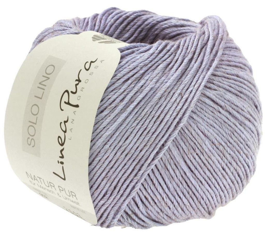 Lana Grossa - Solo Lino 0065 hellflieder Produktbild 