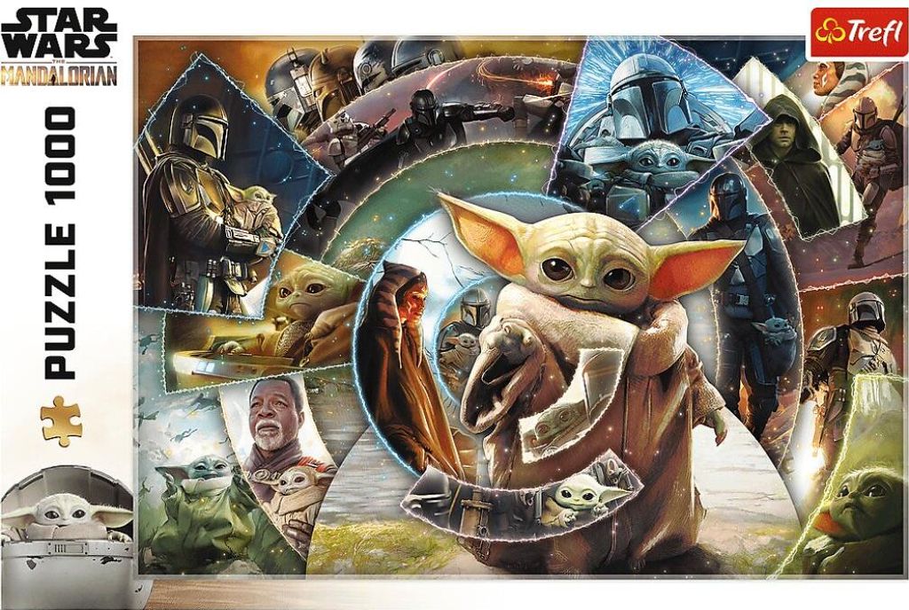 TREFL Puzzle The Mandalorian: Groguovo putování 1000 dílků Produktbild 