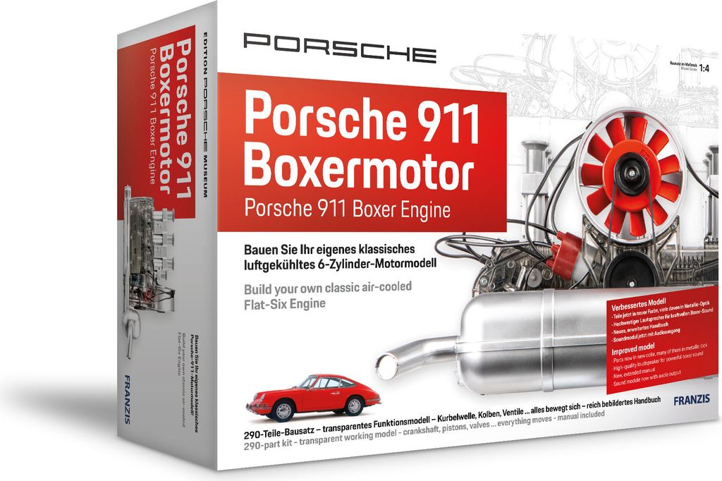 Franzis Verlag Porsche 911 Boxermotor, Motor, Produktbild 