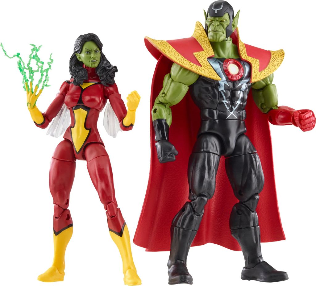 Hasbro - Marvel Avengers Skrull Queen & Super Skrull figurka 15 cm