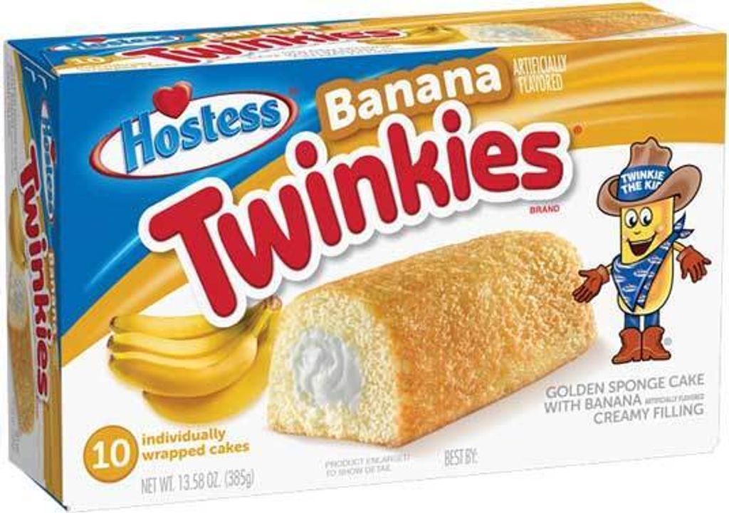 Hostess Twinkies Banana 10er Pack 385g Produktbild 1