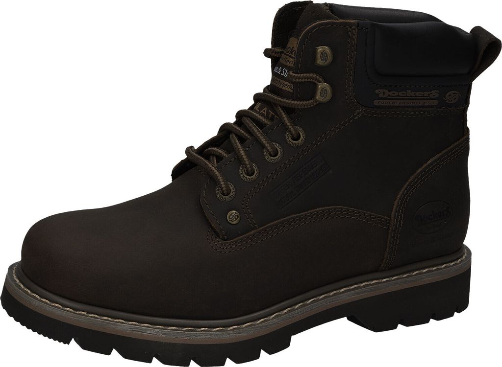 Dockers by Gerli Herren Schnürboots in dunkelbraun