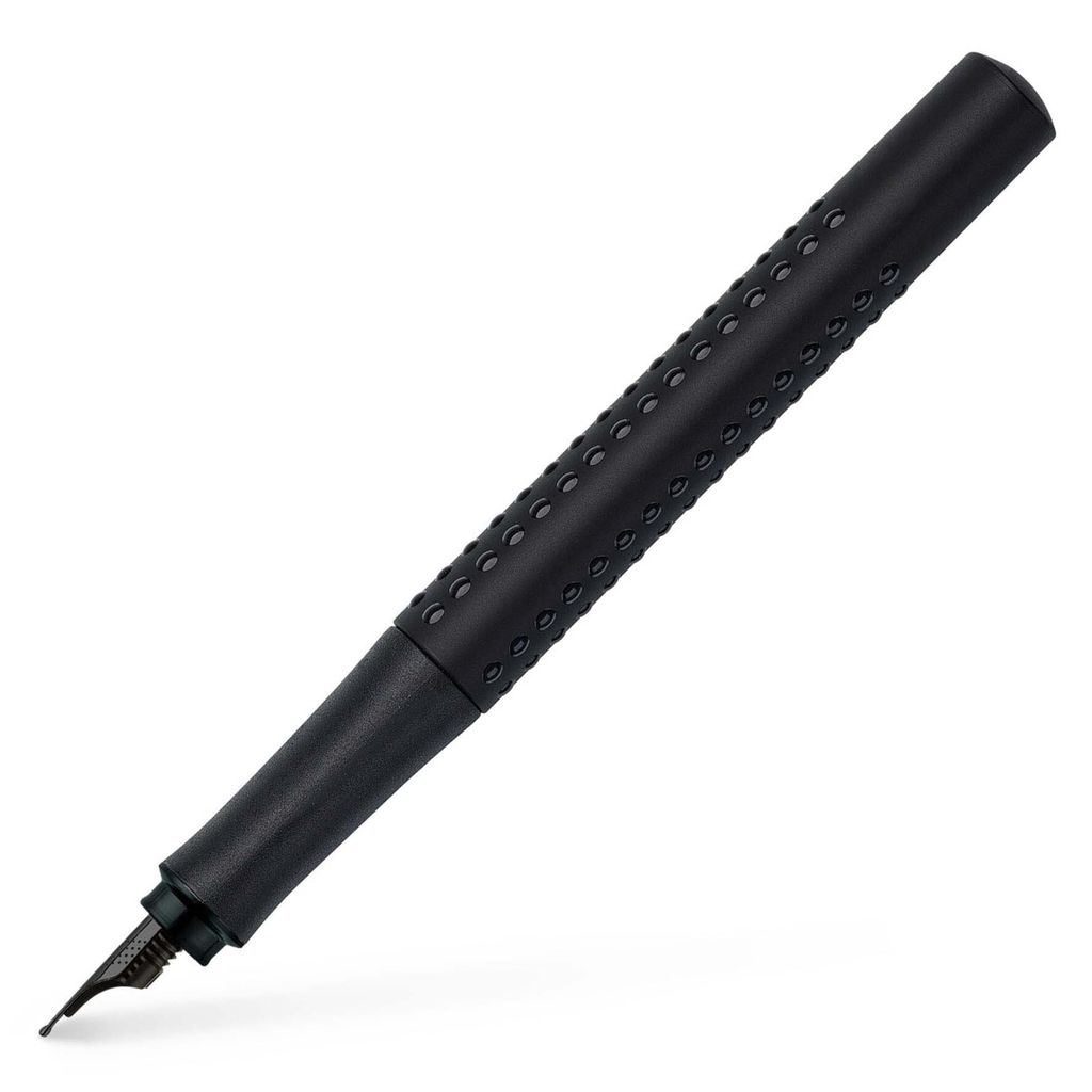 FABER-CASTELL Füllhalter GRIP Edition all black M