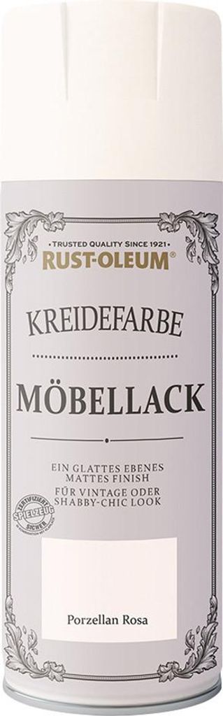Rust-Oleum Kreidefarbe Möbellack 400 ml porzellan rosa Produktbild 