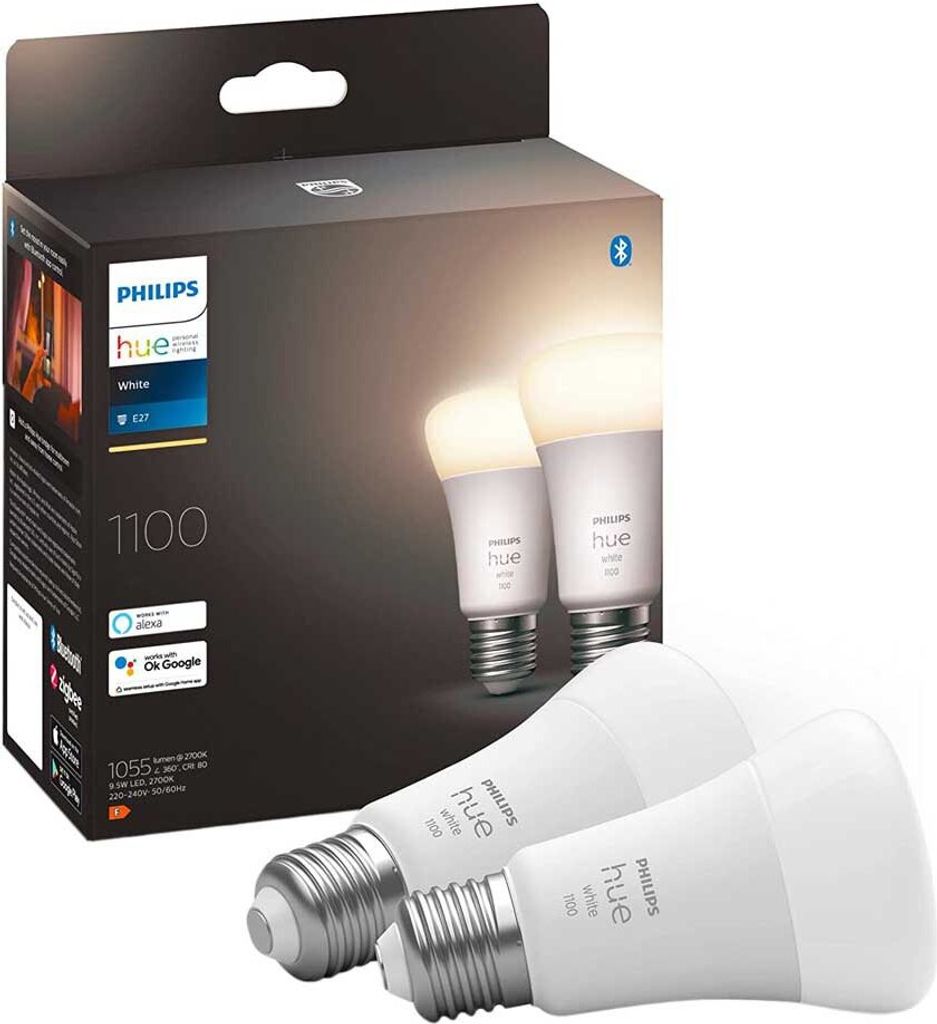 Pachet 2 becuri LED inteligente Philips Hue, Bluetooth, Obrázek produktu 