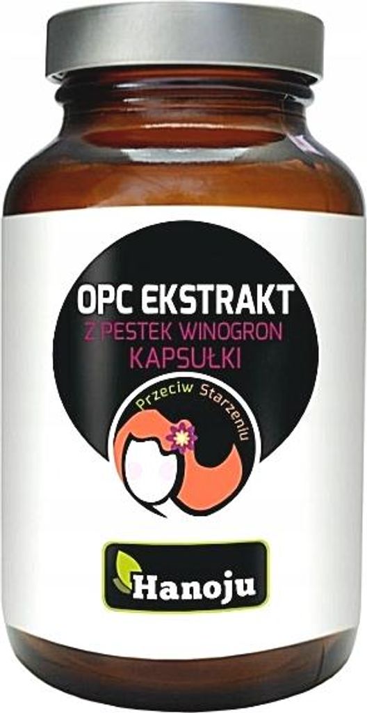 Hanoju OPC druivenpit extract (150 capsules) Produktbild 