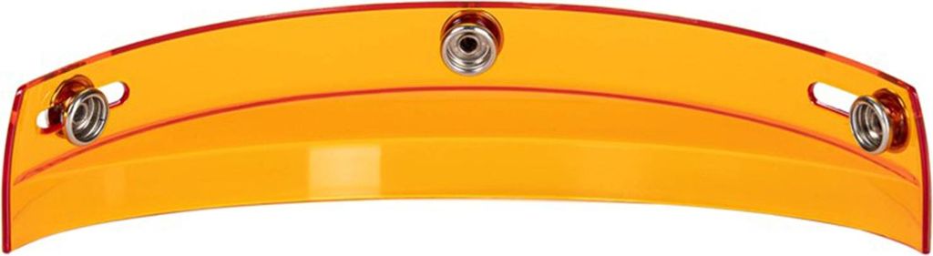 Universelles Motorrad-Visier mit 3 Druckknöpfen, hochklappbar, offener Helm, Wind