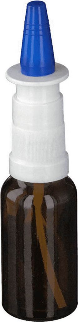 Nasenspray Pumpzerstäuber auf 20ml Braunglasfläsch, 1 St