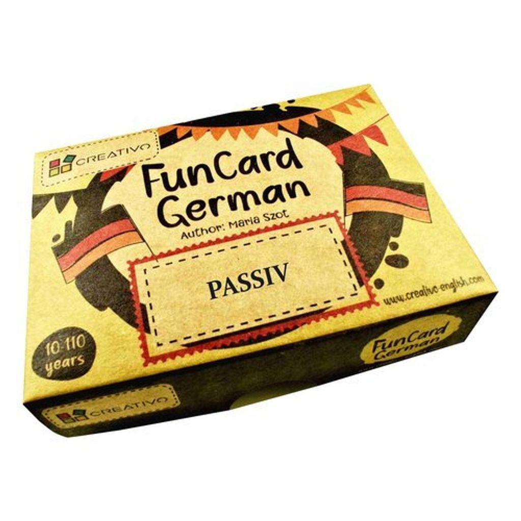 Fun Card German PASSIV - Maria Szot (Spiele, Bildungswesen)