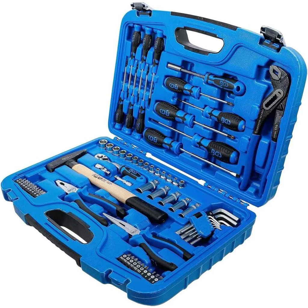 Mallette de Serrage 67 pcs en Acier Chrome-Vanadium - Coffret D-Work - 6