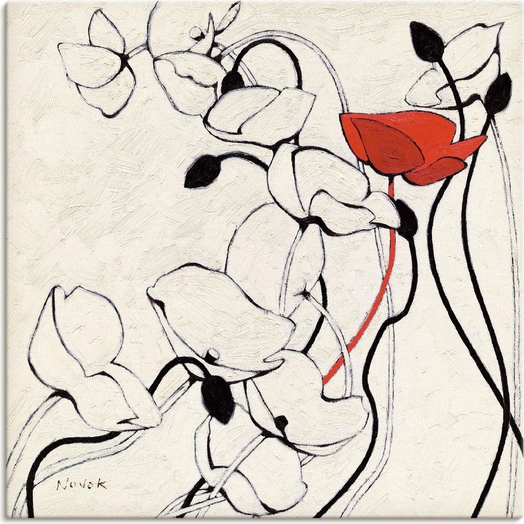 ARTland Leinwandbild Faden des Lebens II Größe: 70x70 cm