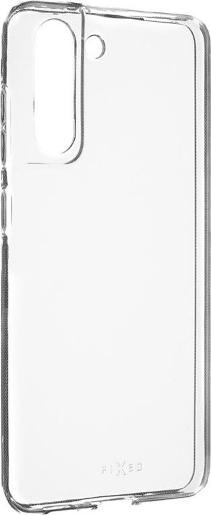 Kryt na mobil Fixed na Samsung Galaxy S21 FE - průhledný