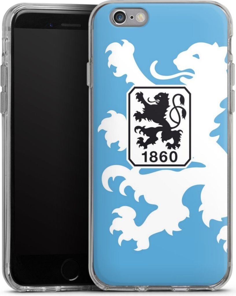 DeinDesign Handyhülle für Apple iPhone 6s Silikon Hülle Case Smartphone Schutzhülle Offizielles Lizenzprodukt TSV 1860 München Wappen