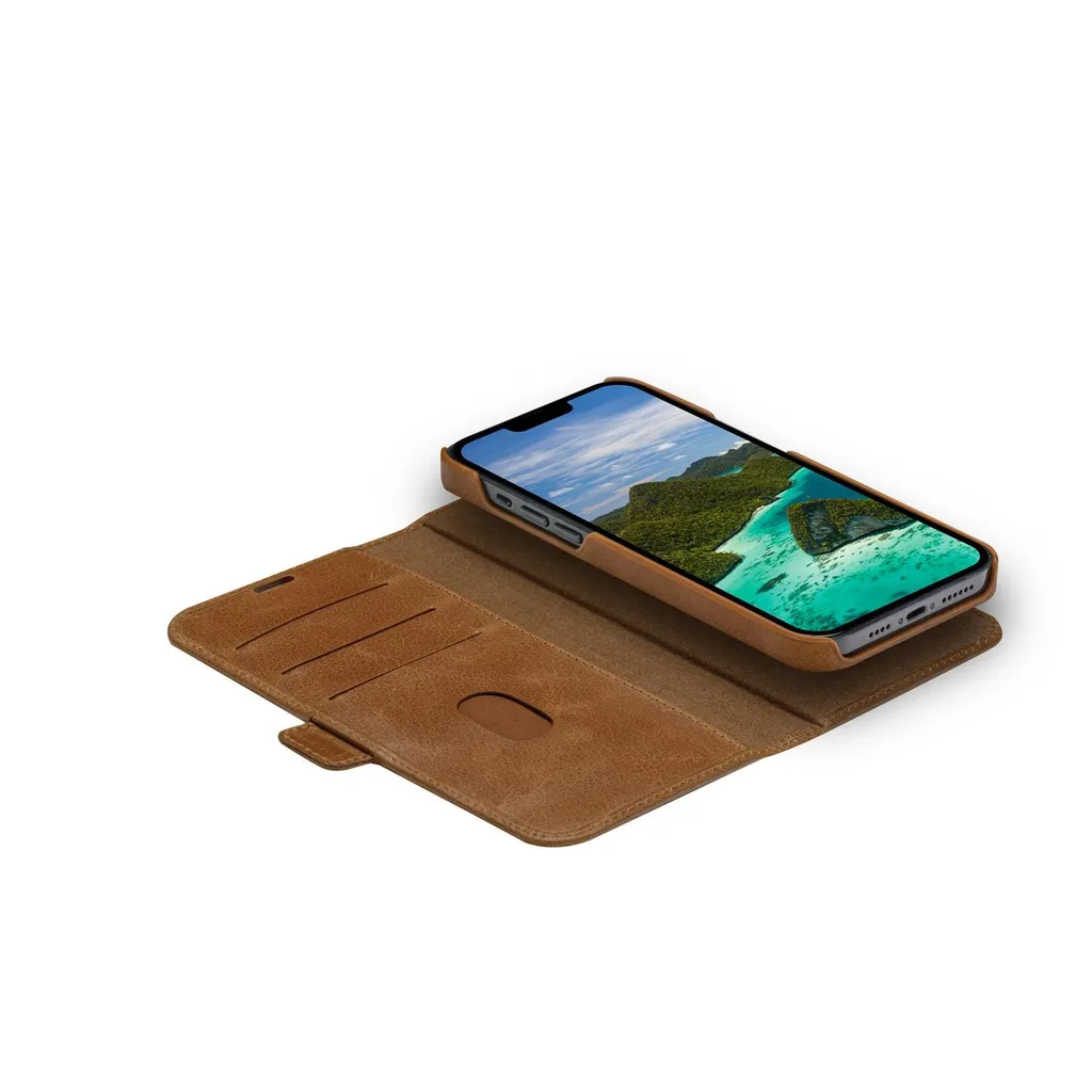 Protection cuir iPhone 14 Plus dbramante1928 Lynge pour usage pro