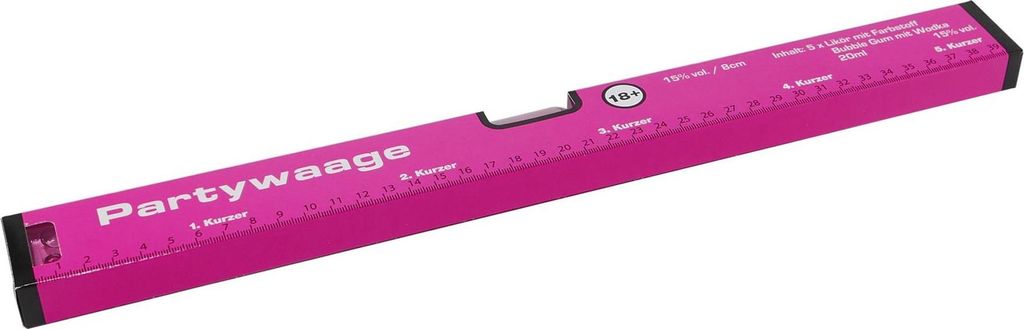 Partywaage "Tussi" Bubble Gum Likör (5 x 0,02L)