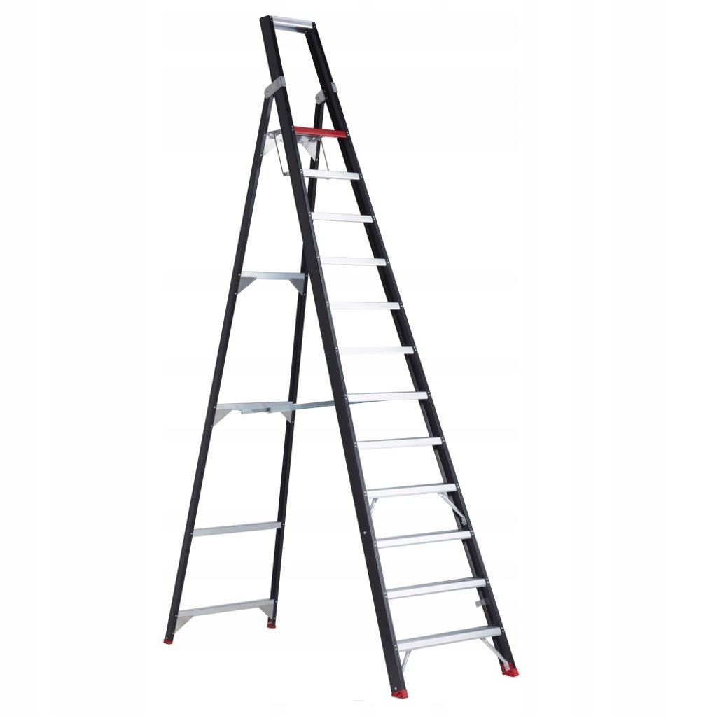 Drabina drabiny aluminiowe Altrex 12 stopni 280 cm Zdjęcie produktu 