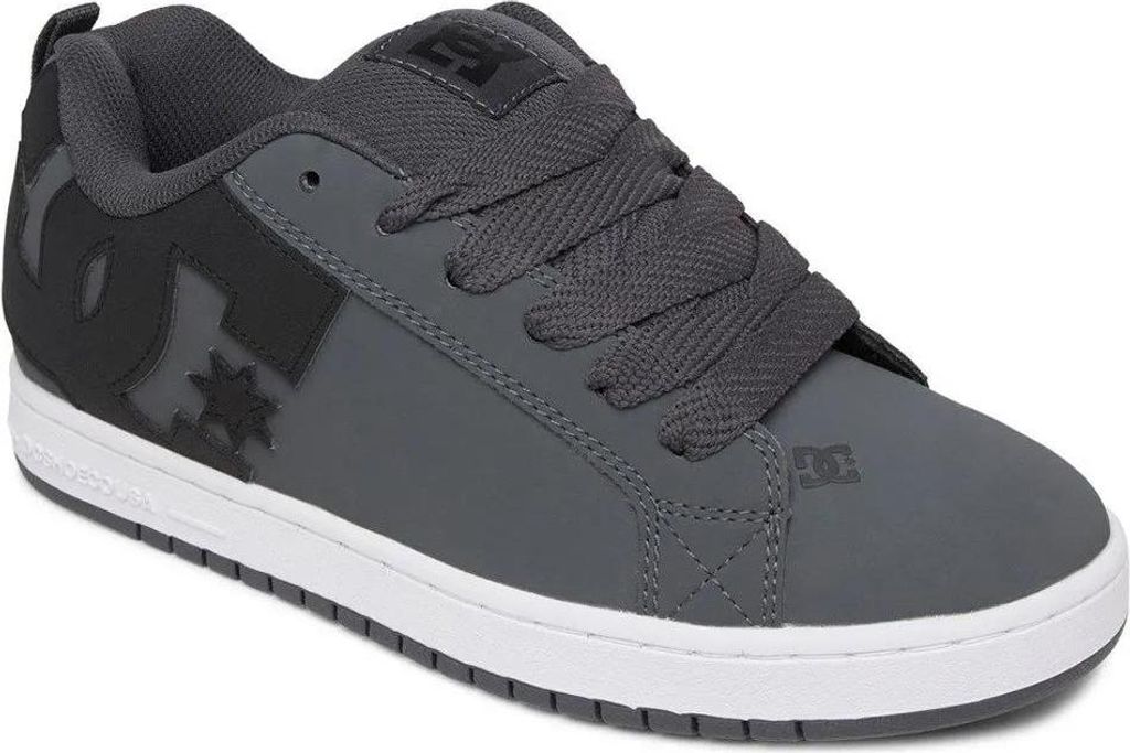 Dc Shoes Court Graffik in Grau Schwarz für Herren – 8 UK - 42 EU - 9 US / Grey Black