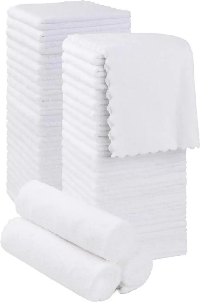 Set 48 Panni Microfibra Orighty 30x30 cm | Flanella Premium Assorbente