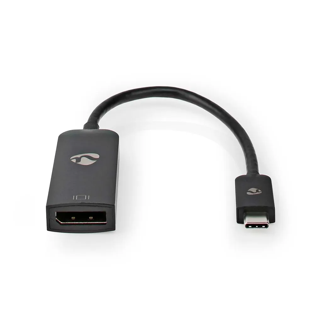 Adaptateur Nedis USB-C vers DisplayPort 8K 30Hz - Câble USB 3.2 de 0,2m