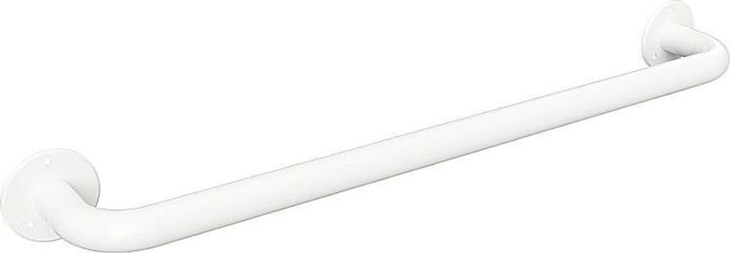 BELP Haltegriff Eisen Weiß 775x75x106 mm, 120 kg Traglast für Bad & WC >> zum Bohren