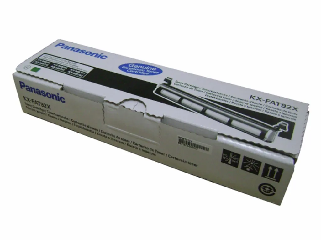 Toner Panasonic Nero KX-FAT92X - Ricambio Originale 2000 Pagine