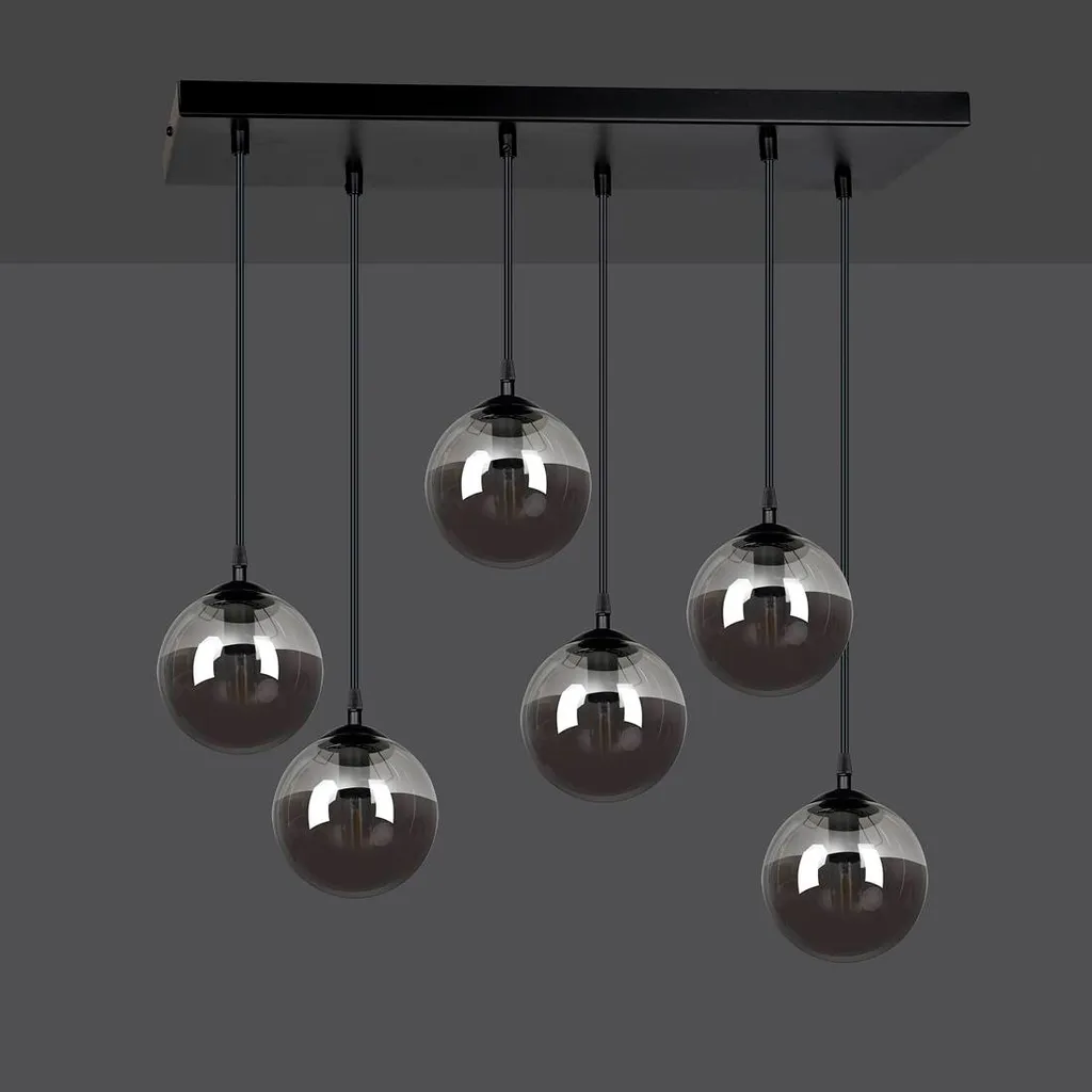 Lustre Salon COSMO 6 Branches - Solution Éclairage Grand Espace E14 - 8